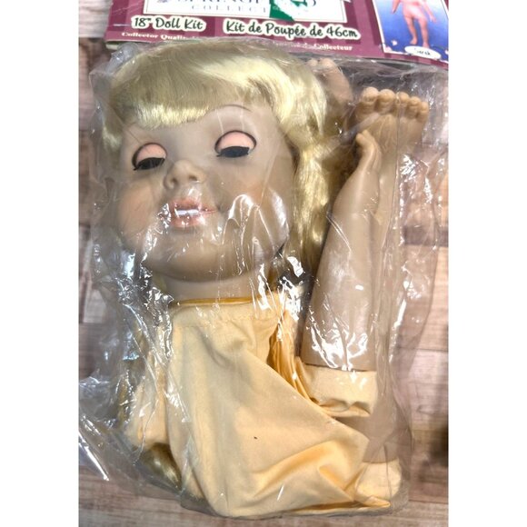 Springfield 18" Doll Kit W/ Blonde Hair, Shoes & Accessories Set - Picture 2 of 7